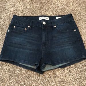 Bullhead Denim High Rise Shorts